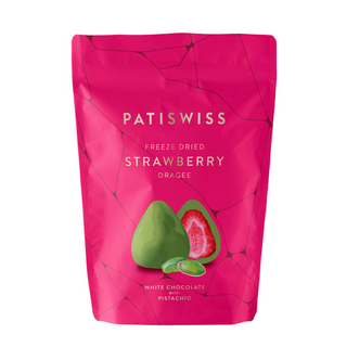 PATISLOVE Клубника в фисташковом белом шоколаде 80гр