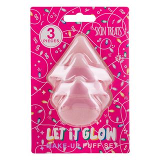 Skin Treats Let It Glow Trójkątne puszki kosmetyczne 3-pack