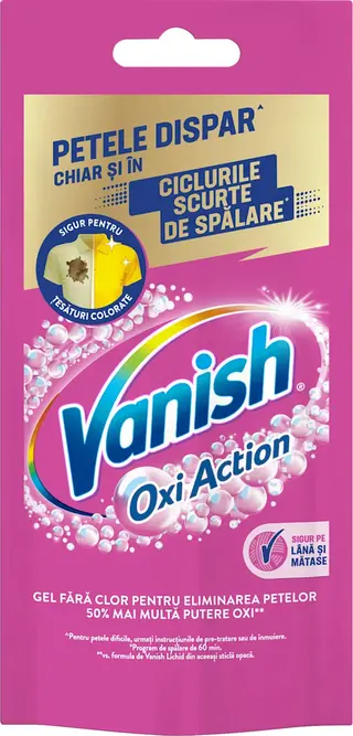 VANISH Detergent pete Pink Gel 100ml
