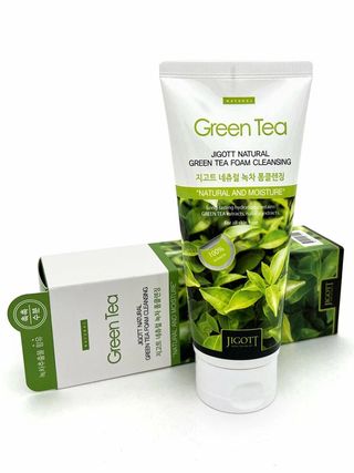 JIGOTT Spuma curatare fata Ceai verde 180ml