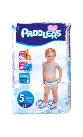 PADDLERS Scutece Jumbo Pack  №5 Junior 11-18kg 52buc