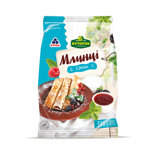 Млинці Хуторок Французькі з Сиром 370г