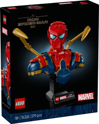 BUSTO DE IRON SPIDER-MAN (4)