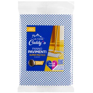 La Casa Caddy's Panno Pavimenti Super Pratico 3 Pezzi