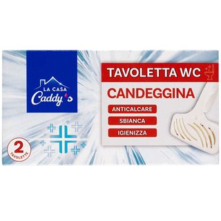 La Casa Caddy's Tavolette WC Candeggina 2 Pezzi
