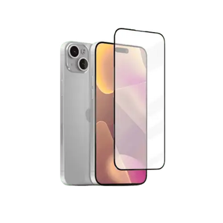 Protection d'écran IP 15 en verre trempé à couverture intégrale