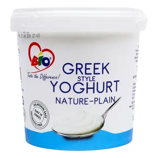 Bio Greek Style Nature Plain Yoghurt, 1L