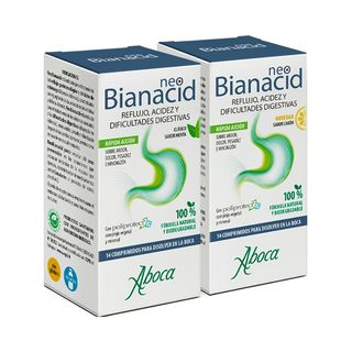 Aboca Neobianacid Sabor Limón 14 Comprimidos Para Disolver En La Boca