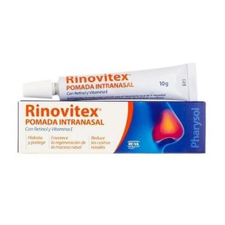 Rinovitex Plus Pomada Intranasal Pharysol 10 Gr