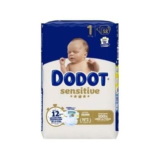Pañales Sensitive Talla 1 (2-5 kg) 58 Unidades