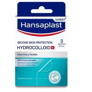 Hansaplast Second Skin Protection 3 Parches 70 Mm X 60 Mm