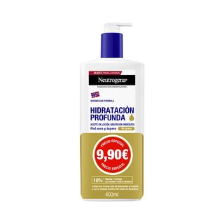 Neutrogena Hidratación Profunda Aceite En Loción 400 Ml