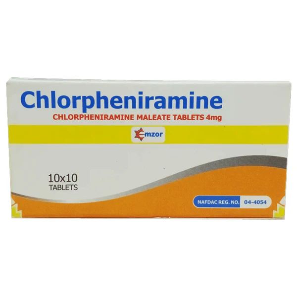 Emzor Chlorpheniramine 4Mg Satc