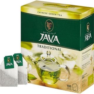 Чай Принцесса Ява зеленый 100пакетов