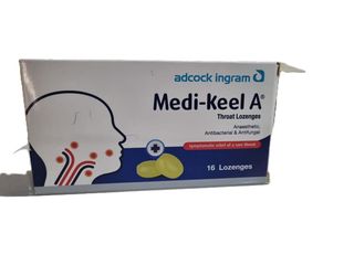 MEDIKEEL THROAT LOZENGES 16s