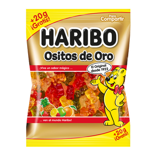 Haribo Ositos De Oro 150+20g