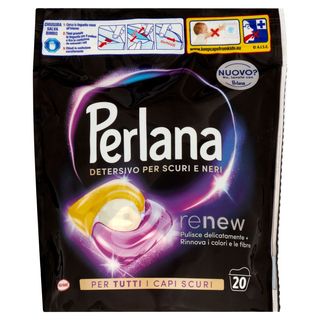 Perlana Renew Detersivo Per Scuri E Neri 20pz