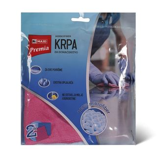 Krpa mikrofi.za domaći.-šarena Premia 2k