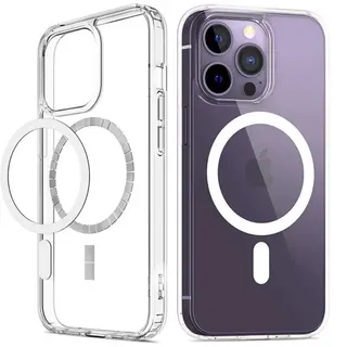 Coque Claire iPhone 12 Pro Max Compatible MagSafe