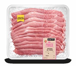 Bifanas de Porco Embaladas - unidade 1,1kg