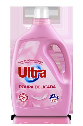 Detergente Máquina da Roupa Líquido Delicada Ultra 72DOSES