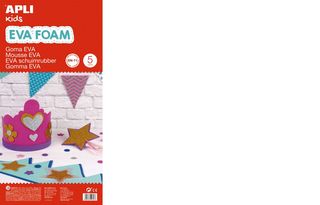 Mousse EVA Blanche 600 x 400 mm 5 Feuilles