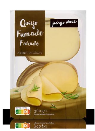 Queijo Fumado Fatiado Pingo Doce 300G