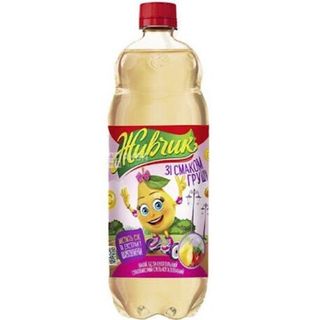 Bebida altamente carbonatada con sabor a pera