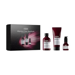Estuche Trio Champu Profesional Vitamino Color Spectrum + Acondicionador Vitamino Color Spectrum + Serum Capilar Vitamino Color Spectrum Loreal Professionnel