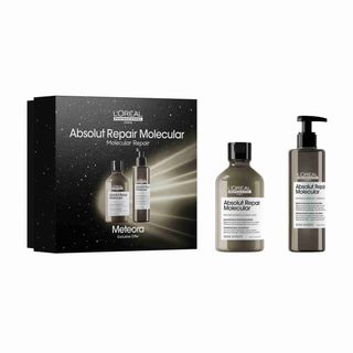Estuche Duo Champu Profesional Absolut Repair Molecular 300 Ml + Serum Profesional Absolut Repair Molecular 250 Ml Loreal Professionnel