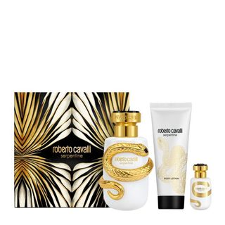 Estuche Serpentine Parfum   100Ml Eau De Parfum   + 15 Ml +   100 Ml Body Lotion Roberto Cavalli
