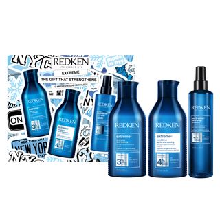 Estuche Extreme Champu + Acondicionador + Tratamiento Sin Aclarado Anti Snap Redken