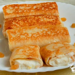 Creps rellenos de requesón 500g