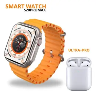 Montre intelligente Ultra 8 MAX avec Écouteurs Bluetooth TWS
