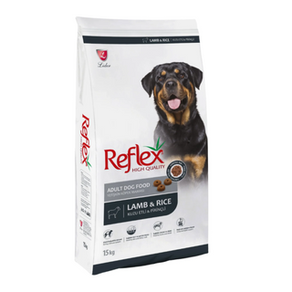 REFLEX ADULT DOG FOOD LAMB  & RICE  15KG