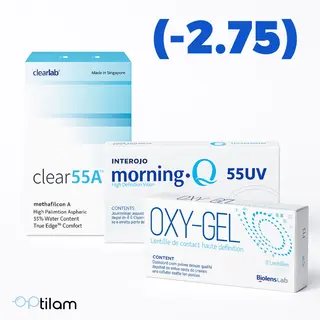 2 lentilles (-2.75)