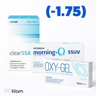 2 lentilles (-1.75)