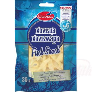Snack de Calamar Ahumado de Pulpo, 36g