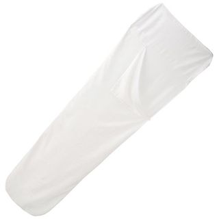 Sábana Saco Dormir Trekking Seda Mt500 Talla Única Blanco