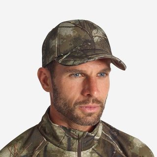 Gorra Caza Solognac Adulto Camuflaje Treemetic Luz Led Talla Única Verde