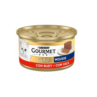 PURINA GOURMET Gold Mousse con Ternera 85 g
