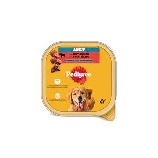 0.3 KG Pedigree Buey e Higado Tarrina en Paté para Perros