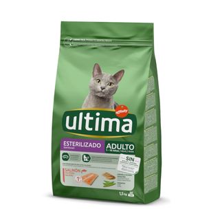 1.5 KG Affinity Ultima Adult Sterilized Salmón y Cebada pienso para gatos