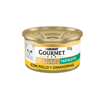 Gourmet Gold Al Hum Gato Adulto Tartelette Frango Cenouras 85G