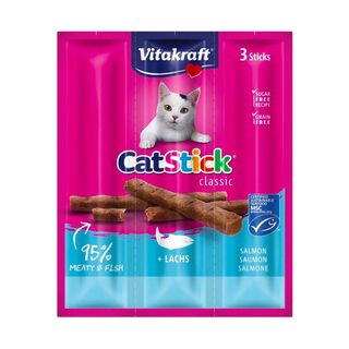 Vitakraft Snack Gato Cat Stick Salmón 3x18g