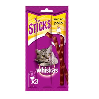 Whiskas Sticks Sabor Pollo 3u