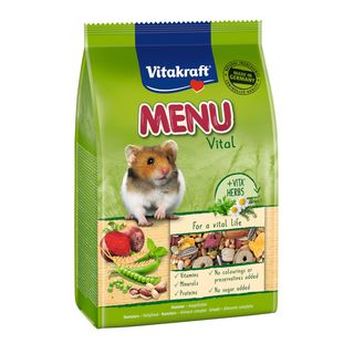 1 KG Vitakraft Menú Vital pienso para hámsteres