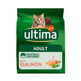 Pienso Gatos Adultos Salmón y Arroz Ultima Affinity 1,5 Kg.