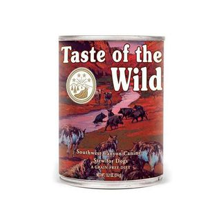 0.39 KG Taste of the Wild Southwest Canyon buey con jabalí y cordero lata para perros