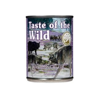 0.39 KG Taste of the Wild Sierra Mountain lata para perros